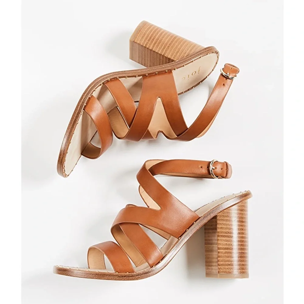 Joie Onfer Tan Leather Sandals